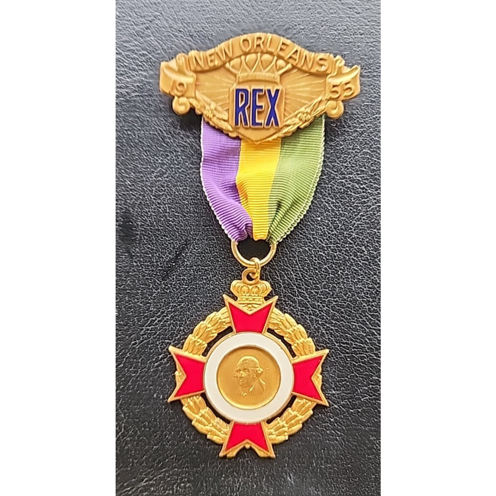 Rex 1955 Men's Membership Ducal New Orleans Mardi Gras Favor fa9826we